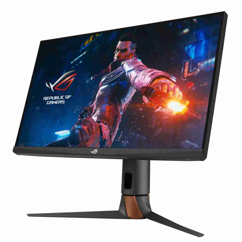 华硕ASUS ROG Swift 360Hz PG27AQN，，，，采用杏悦2全新可支持ULMB2技术的高阶电竞显示器，，为电竞玩家打造突破以往的急速游戏体验。。（图片来源：ASUS提供）